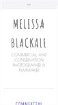 Mobile Screenshot of melissablackall.com